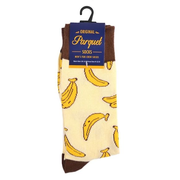 Men's Crew Socks -Bananas - NWT - Picture 5 of 6